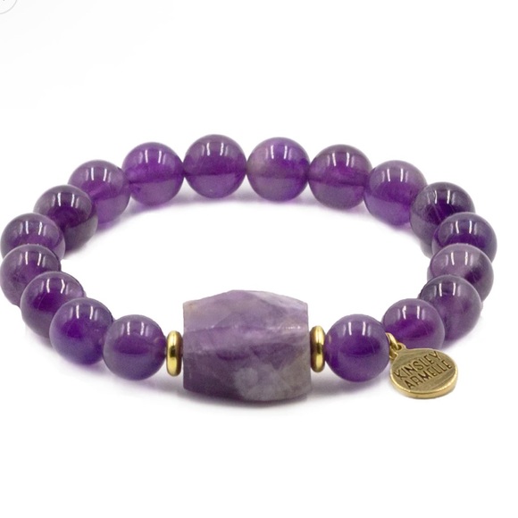 NWOT Kinsley Armelle Purple Marcia Collection Royal
Bracelet - Picture 1 of 4
